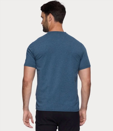 Flags & Anthem - Essential Stretch Comfort Henley Shirt