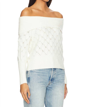 525 America - Camilla Off The Shoulder Sweater