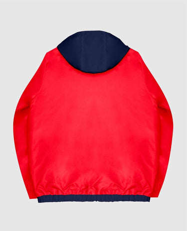 Starter - Men's St. Louis Cardinals Hooded Nylon Full-zip Jacket