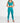 Body Wrappers - Recycled Poly Cap Sleeve Side Band Crop Top