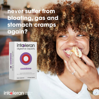 Intoleran® Cozidase for Histamine Intolerance, Supports Healthy Histmine Levels - 60 Capsules