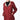 Collection B Juniors'  Hooded Anorak Jacket  Red Size Medium