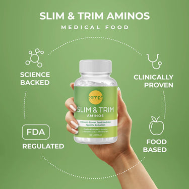 Oomph Body Slim & Trim Aminos - 120 Capsules