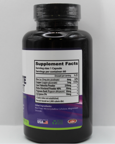 Oomph Body Prostate Support Supplement for Men - 60 Capsules