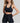 Bass Outdoor Women's Benton Po Back Pocket Sports Bra Black Size Medium