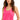 ID Ideology Women's Textured Racerback Tank Top Pink