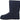 BEARPAW Women's Elle Short Wide Cadet Boot Classic Black Suede Size 7