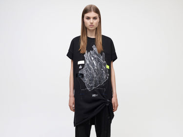 Palla Tee Ghost Crystal - Black