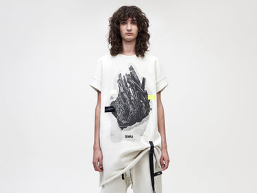 Palla Tee Ghost Crystal Unisex - Vaporous Grey