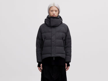 On/Off Hood O.S Down Jacket Unisex - Reflective Black