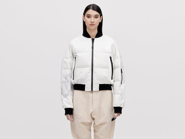 Bomber Down Jacket - Light Pixel