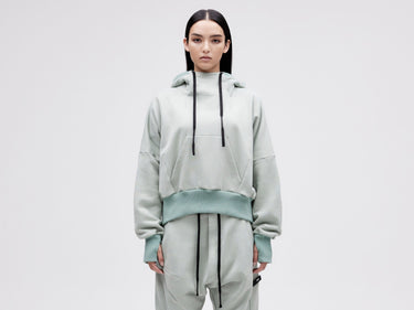 Cropped Hoodie - Jade