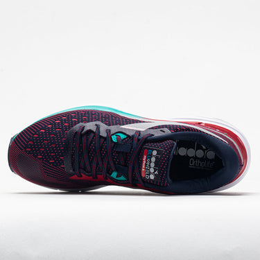 Diadora Men's Mythos Blushield 6 Running Shoe Blue Corsair/Lychee