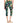 ID Ideology Women's Tropical Side Pocket Cropped Leggings Black Size Small