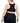 ID Ideology Women's Plus Sweat Set Sports Bra Black Size 1X